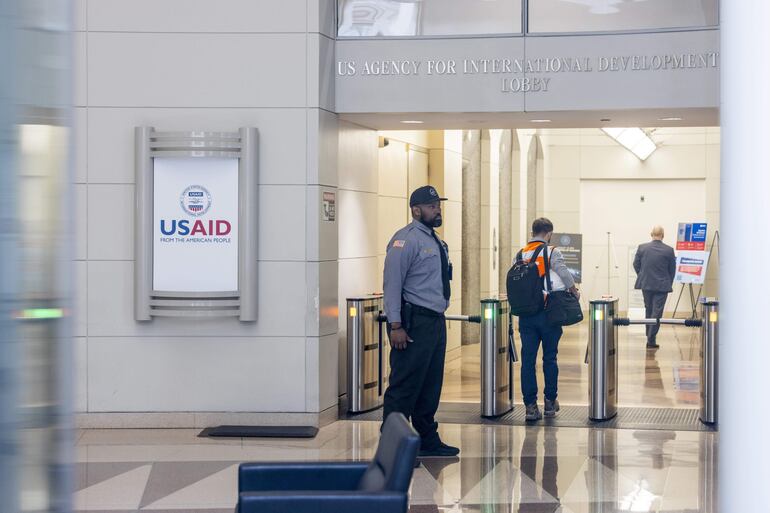 Oficina de la Agencia USaid en Washington, DC.