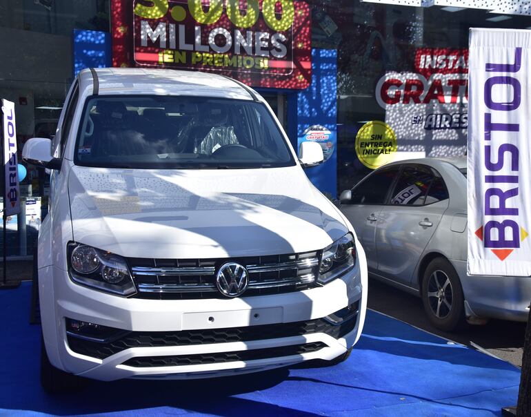 Esta fabulosa Volkswagen Amarok 0km fue sorteada por Bristol.