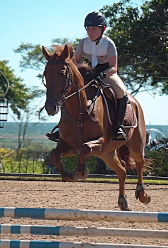 Fabrizio Chamorro competirá con Elegante, en la categoría 0.90.