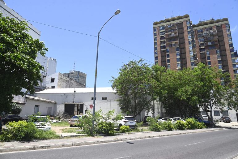 Predio en el que la ANNP construirá un edificio para oficinas. 