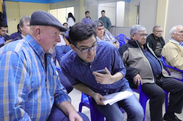 Sesión del Directorio del PLRA. (Foto: Gentiliza Prensa del PLRA)