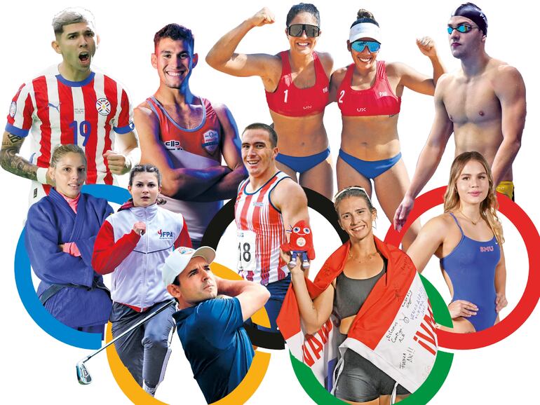 El Team Paraguay en los Juegos Olímpicos París 2024