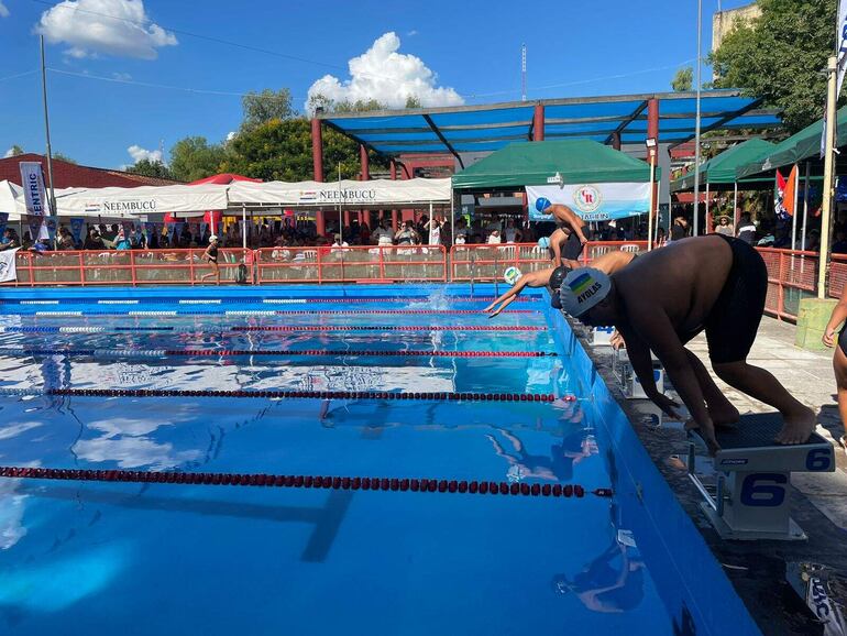 En el Polideportivo Roberto Cabañas se realiza la primera etapa del Torneo Nacional en Pilar.