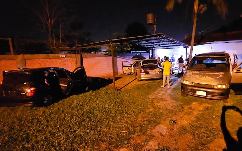 El enfrentamiento a tiros se inició en una vivienda ubicada en el barrio La Blanca de Ciudad del Este.