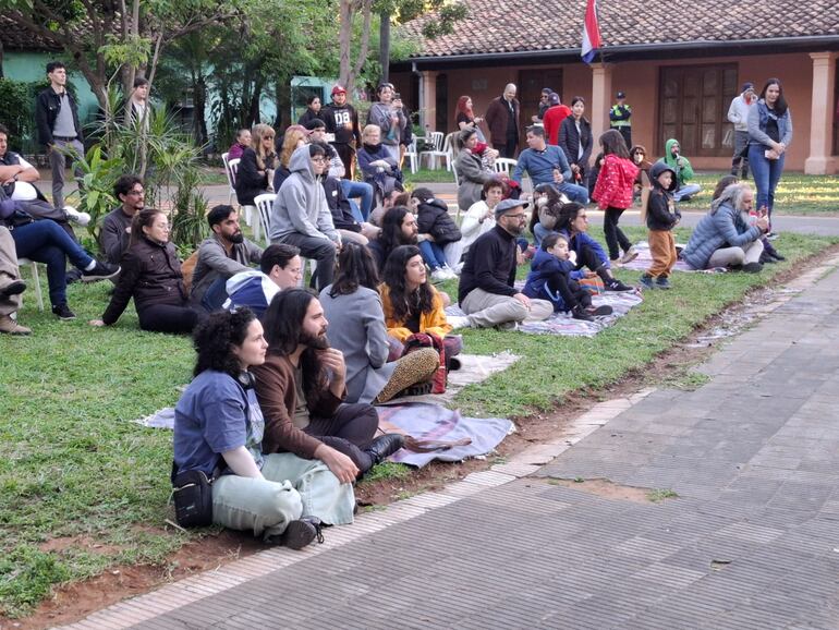 La ciudadanía disfrutó de distintas actividades este sábado en el Parque Caballero.