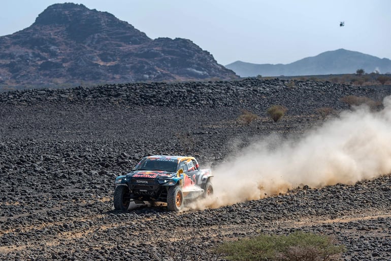 Toyota consiguió ayer otro triunfo de etapa de la mano de la dupla Seth Quintero-Dennis Zenz.