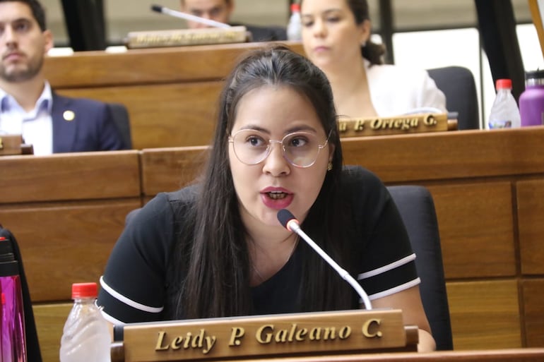 Leidy Galeano, diputada de Cruzada Nacional.