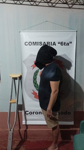 Detenido en allanamiento.