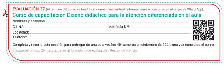 Herramientas para facilitar distintos modos de evaluación