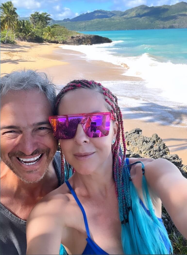 Patty Gadea y su esposo Flavio están pasando días mágicos en tierras dominicanas. (Instagram/Patty Gadea)