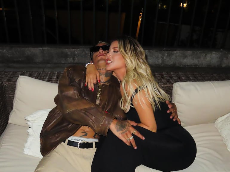 Wanda Nara y L-Gante presentarán el nuevo tema musical el Día de los Enamorados. (Instagram/Wanda Nara)