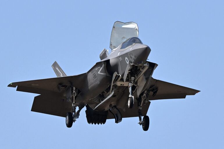 Un avión Lockheed Martin F-35. (Imagen de archivo)