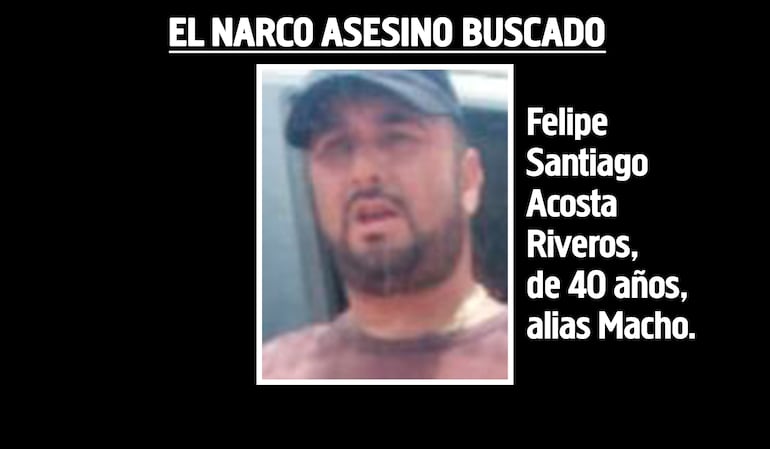 Felipe Santiago Acosta Riveros, alias Macho, jefe narco que controla la zona baja de Canindeyú.