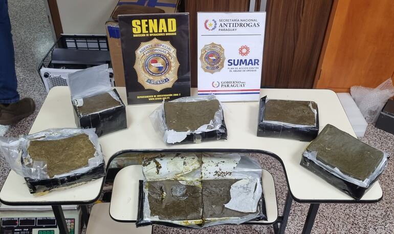 Incautan marihuana “VIP” que vino escondida dentro de una CPU desde Miami