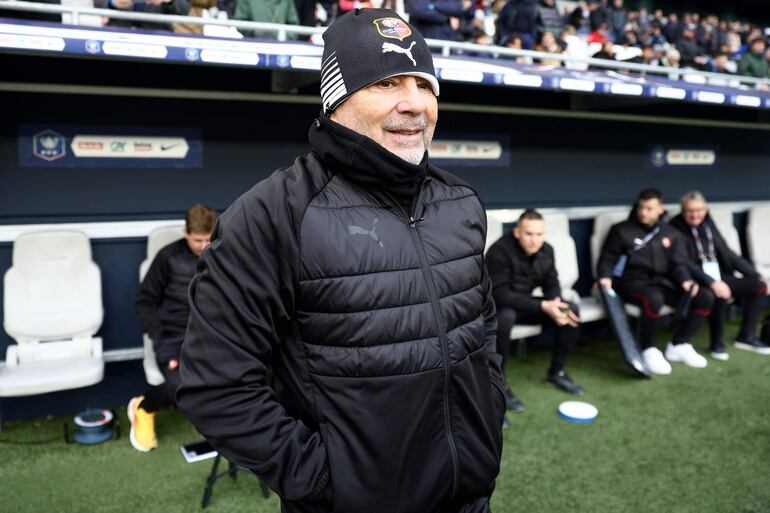 Jorge Sampaoli, entrenador del Rennes