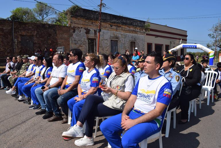 Varias autoridades participaron del cierre del evento que se desarrolló en la ex estación del tren.