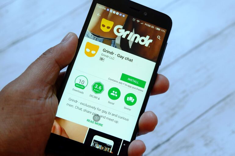 Aplicación Grindr usada por asaltantes en Ciudad del Este para captar víctimas.