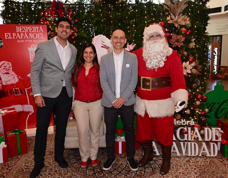 Chiche Corte, Alejandra Gómez y Diego Martínez. 