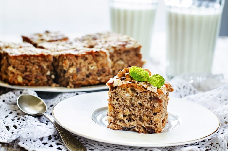 Torta de granola.