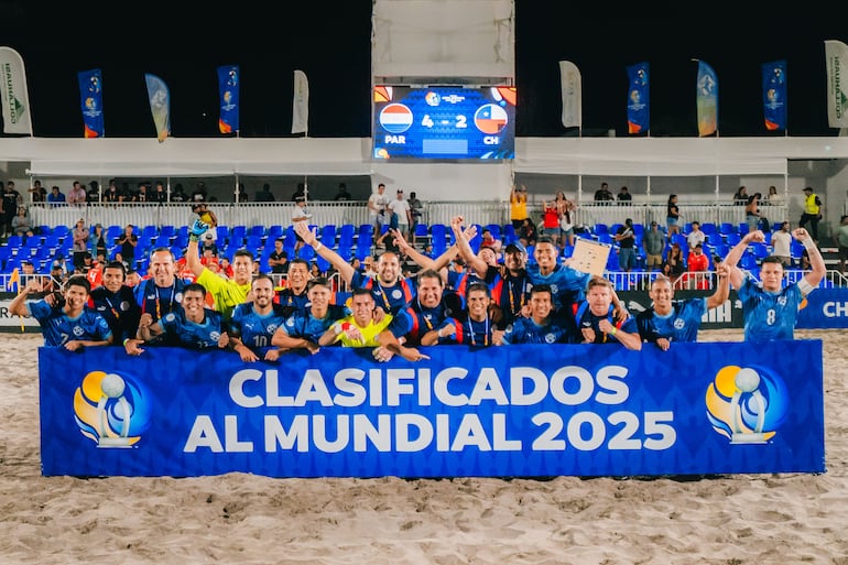 Nos vamos al Mundial con festejo Pynandi en Iquique.