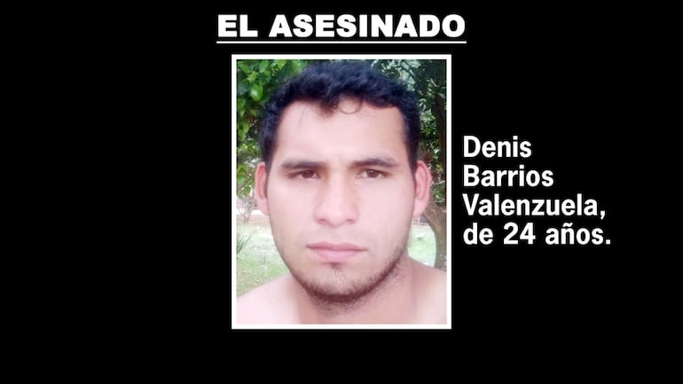 Denis Barrios Valenzuela, paraguayo asesinado el 6 de enero pasado en Corpus Christi, probablemente por orden de Orlando Vendramini Neto.