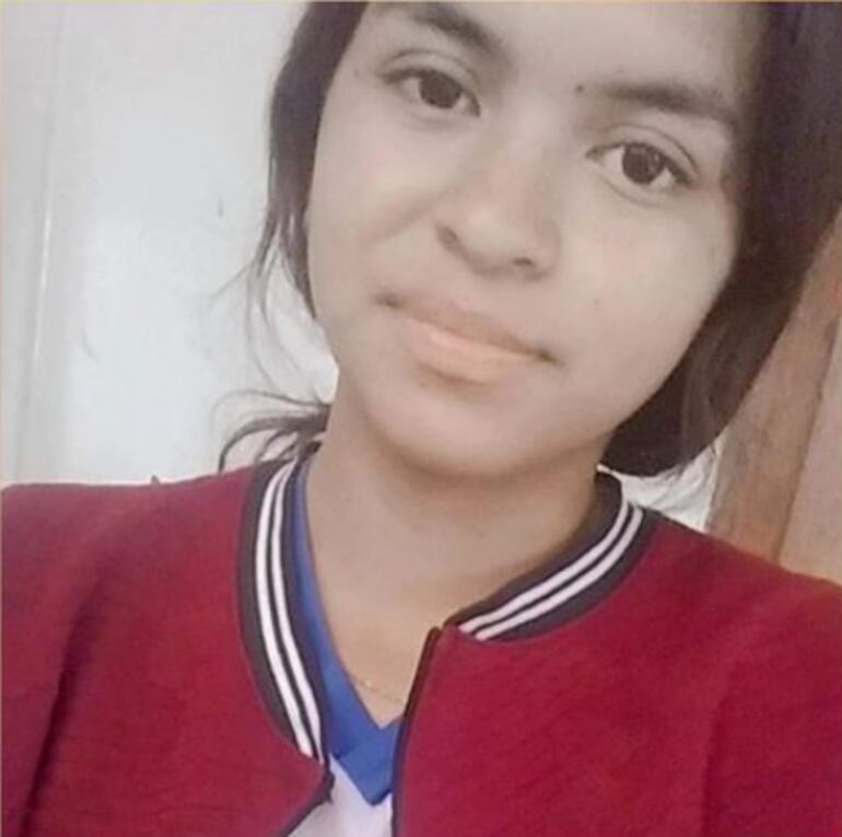 Erika Lujan Paredes Orue, 14 años, desaparecida a inicios de junio de este año en Villa Hayes.