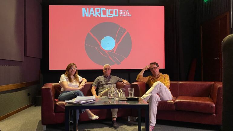 Ana Arza, Sebastián Peña Escobar y Marcelo Martinessi brindaron detalles acerca de "Narciso".