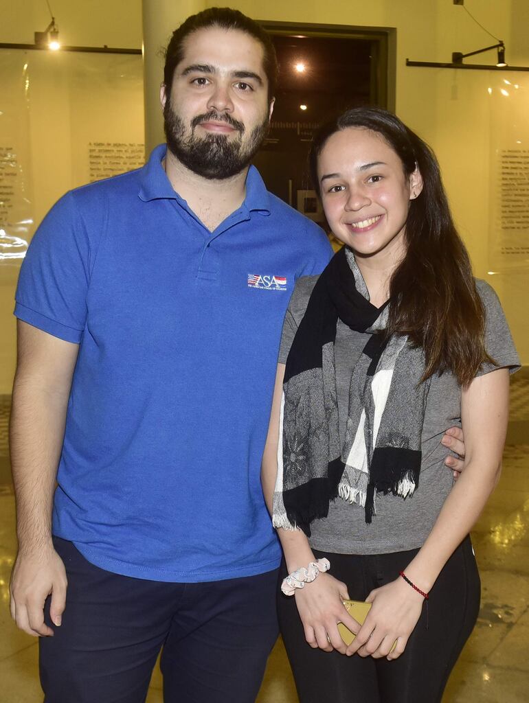 Martín Sosa y Salma Gómez.