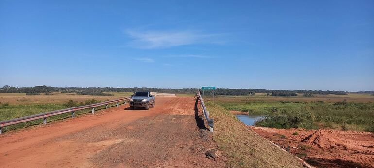 El puente ya está siendo utilizado desde el pasado fin de semana, ya sea para salir al centro de la ciudad o para ingresar a las comunidades rurales