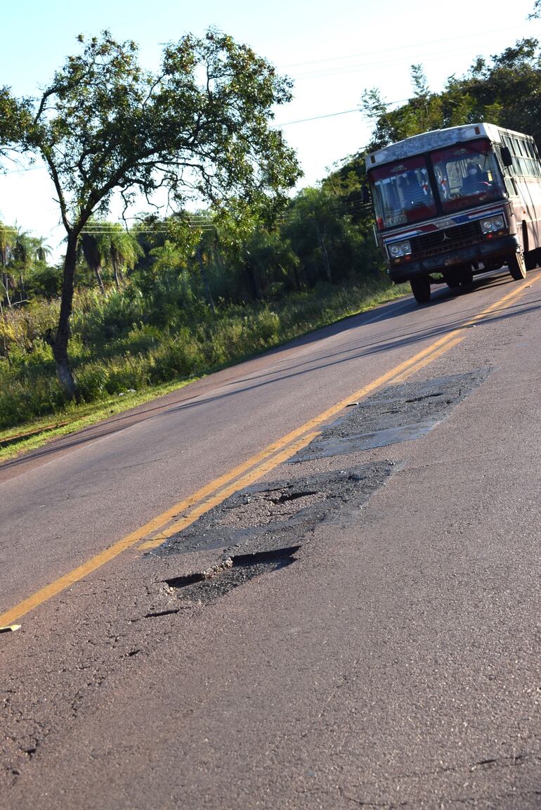 La ruta PY01 es muy utilizada para llegar en las zonas veraniegas del sur del país.