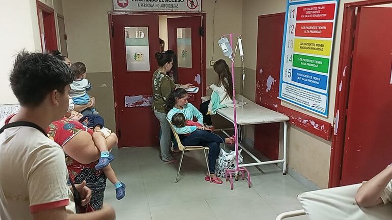 Un promedio de 70 a 80 consultas por día de pacientes pediátricos se registra en el Hospital Nacional de Itauguá.