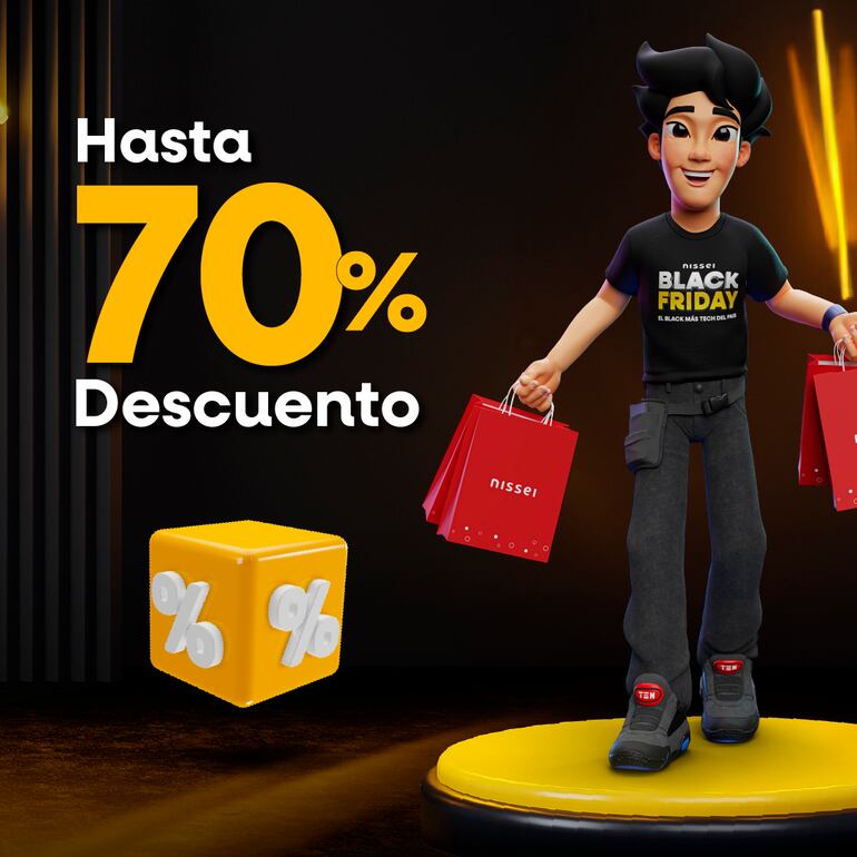 Hasta 70% de descuento habrá en los distintos artículos de Nissei.