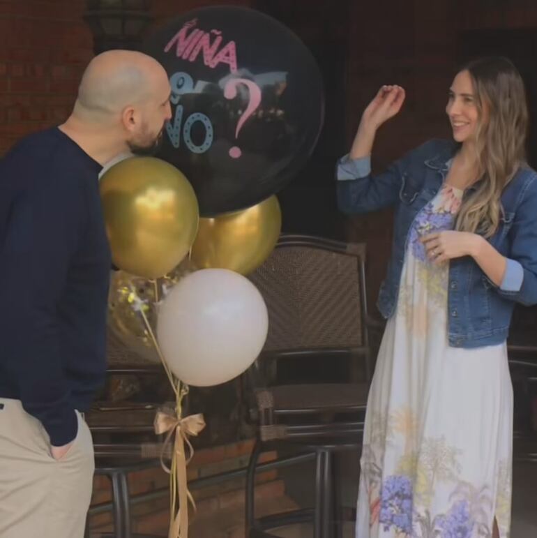 Gaby Cogorno y Matías Brizuela revelaron que un varoncito se sumará a la familia. (Instagram/Gaby Cogorno)