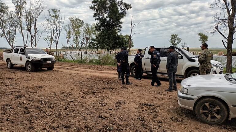 Realizan investigacion sobre varios hechos punibles, hurto y robo en la zona de Arazape, San Miguel, Misiones.