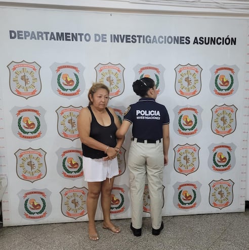 Angélica López Molinas, cuenta con al menos cuatro órdenes de captura por robo y agentes de Investigaciones de Asunción la atraparon en el barrio Barcequillo de San Lorenzo.