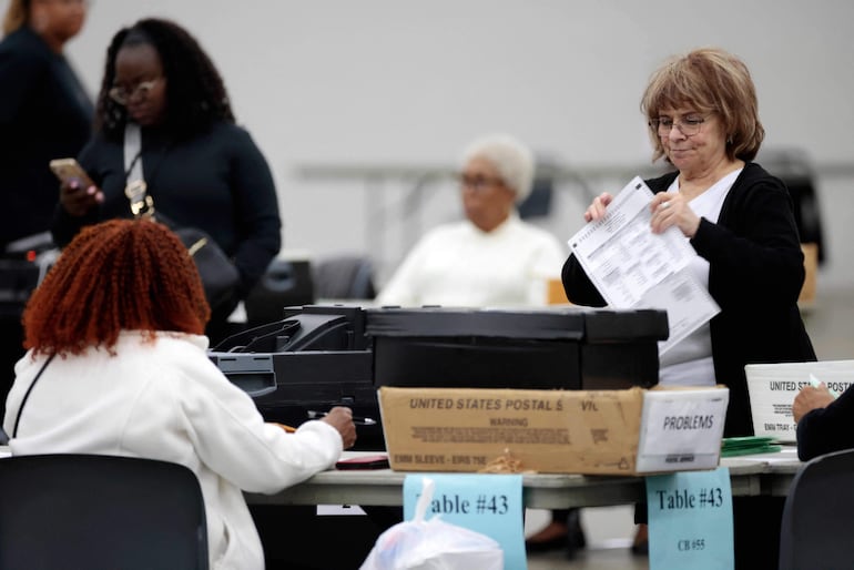 Elecciones en el estado Detroit, Michigan.  