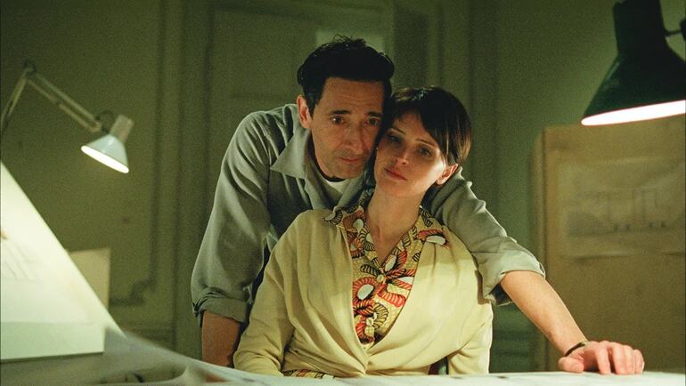 The Brutalist película Adrien Brody Felicity Jones