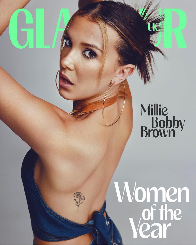 Millie Bobby Brown es la Mujer del Año para Glamour. (Instagram/Millie Bobby Brown)