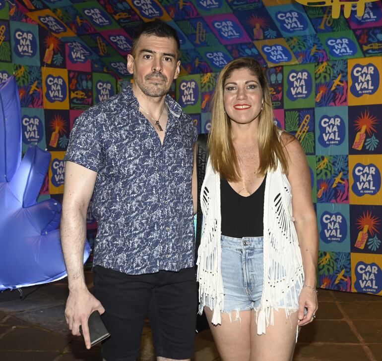 Pablo Turrini y Yenny Martí.

