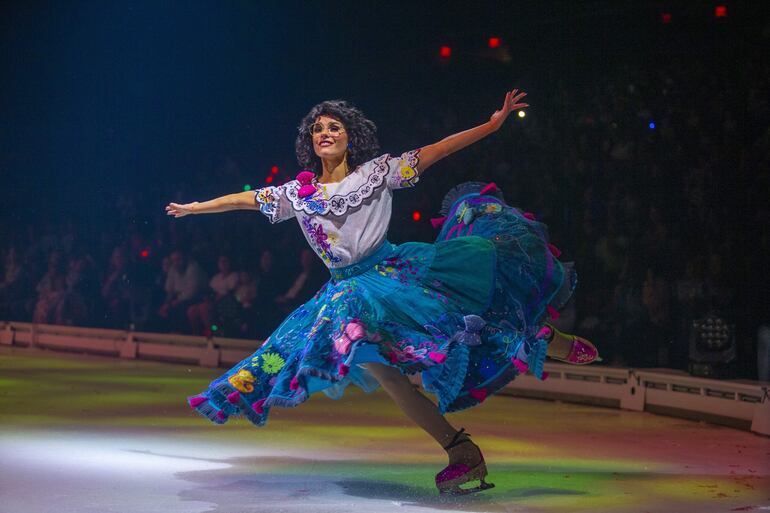 Mirabel y otros personajes de "Encanto" estarán en este espectáculo de Disney On Ice, que llega por primera vez a Paraguay.