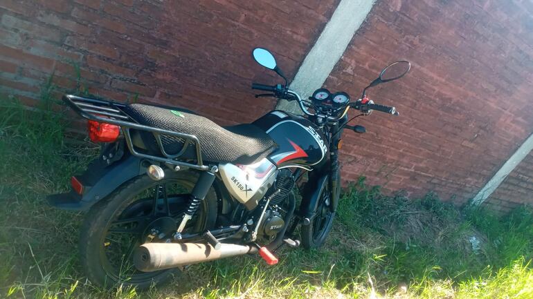 Violento asalto a cambista: incautan motocicleta presuntamente utilizada por asaltantes