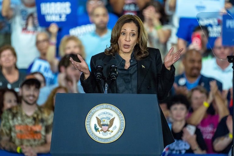 La vicepresidenta de EE.UU., Kamala Harris