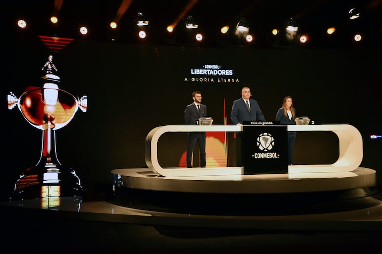 El sorteo de los octavos de final de la Copa Libertadores 2024.