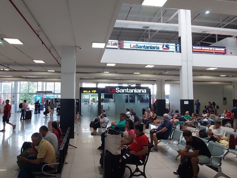 Estación de Buses de Asunción.