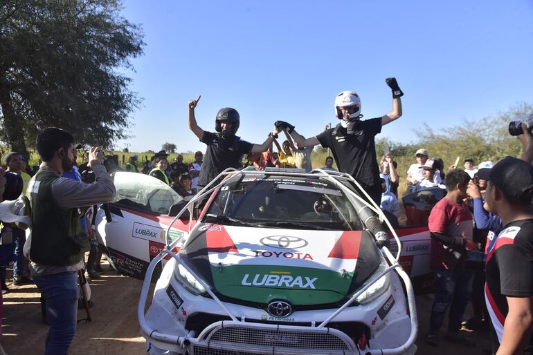 Fabrizio Galanti y Pedro Sosa vencieron en la RC2C con Toyota.