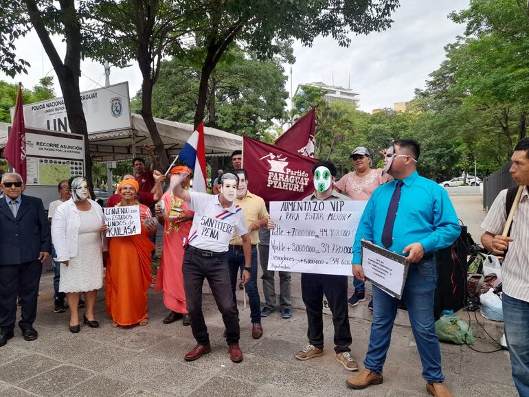 Paraguay Pyahura protesta Asunción