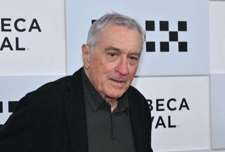 El actor Robert De Niro, fundador del festival de cine de Tribeca, durante la noche de apertura del evento cinematográfico celebrado en Nueva York.