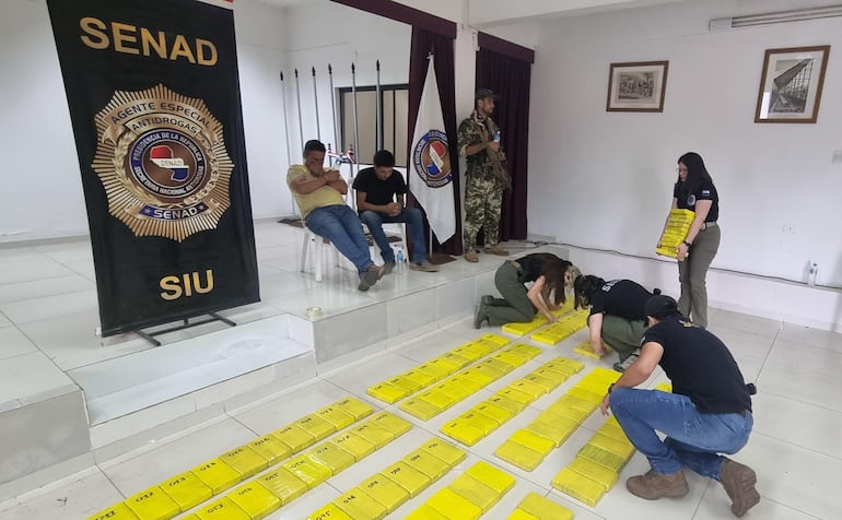 Caso Squid: cae en el Chaco una carga de cocaína valorada en US$ 13 millones