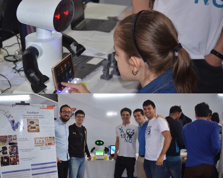 Kachibot es el nombre de un proyecto elaborado por alumnos de la Facultad Politécnica de la Universidad Nacional de Asunción, que consiste en el aprendizaje del guaraní utilizando inteligencia artificial.