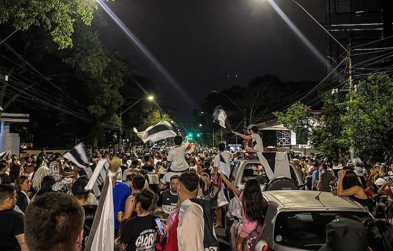 Olimpia festejo Asunción